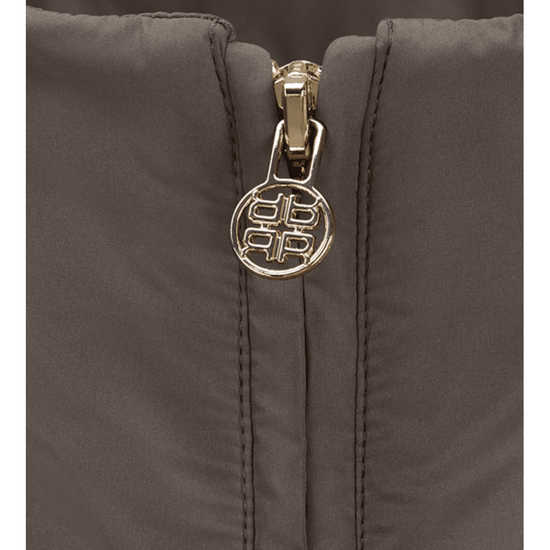 Young Ideas/Henmores - Padded Long Gilet - 641 Dreamwood Brown - 8