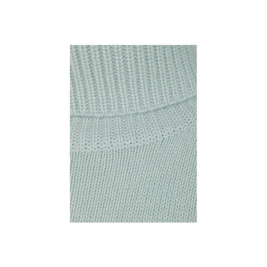 Young Ideas/Henmores - Ribbed Detail Roll Neck Jumper - 503 Glacier - S