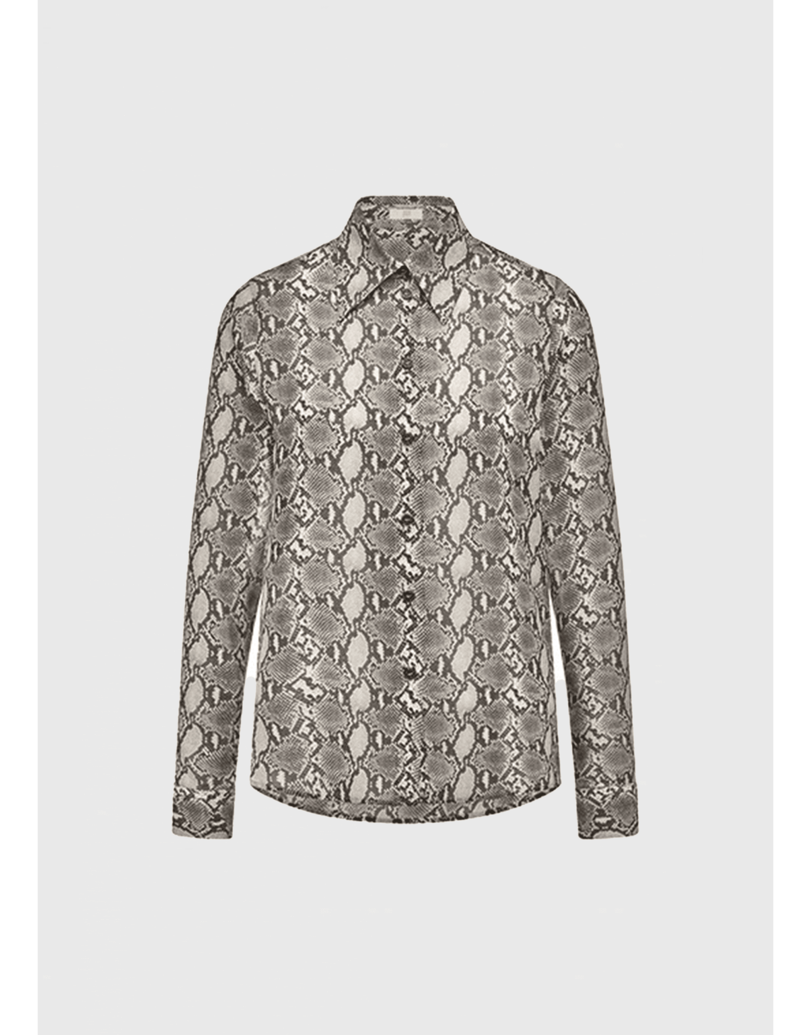 Young Ideas/Henmores - Snake Print Relaxed Shirt - 859 Panama Patterned - 8