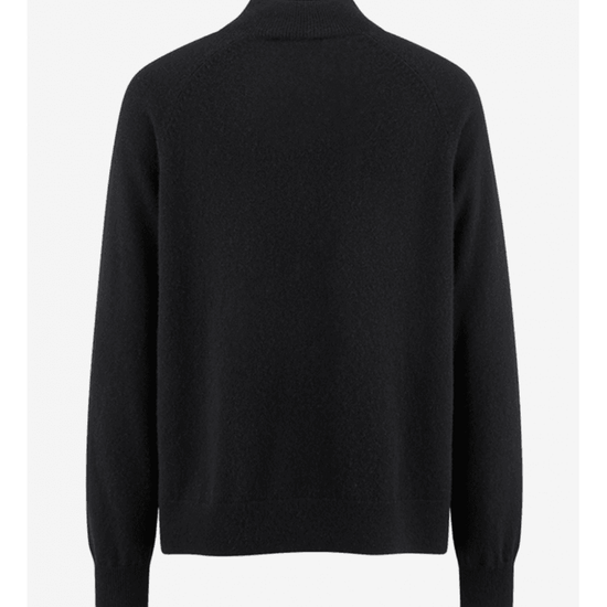 Young Ideas/Henmores - Sparkle Star Buttoned Jumper - 999 Black - XS