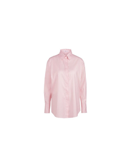 Young Ideas/Henmores - Striped Button Up Shirt - 355 Rose Pearl Patterned - 10