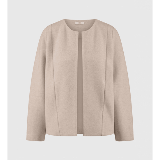 Young Ideas/Henmores - Tailored Jersey Jacket - 819 Panama Beige - 8