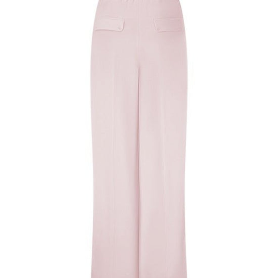 Young Ideas & Henmores - Tie Waist Detail Wide Leg Trousers - 303 Blush Pink - 8