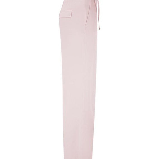 Young Ideas & Henmores - Tie Waist Detail Wide Leg Trousers - 303 Blush Pink - 8