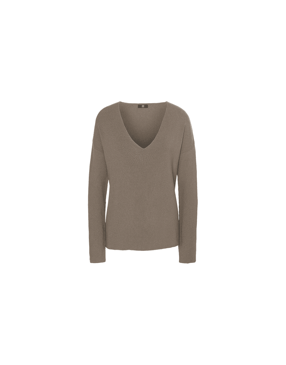 Young Ideas/Henmores - V Neck Relaxed Long Sleeve Knitted Top - 627 Jupiter - 10