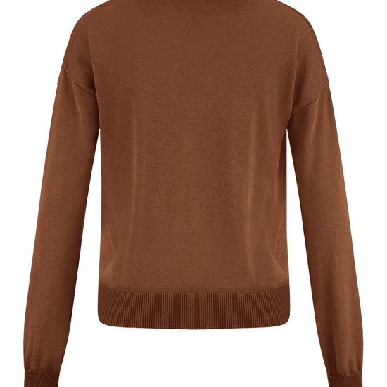 Young Ideas & Henmores -Vibrant Glow Button Down Cardigan -613 Pecan -8