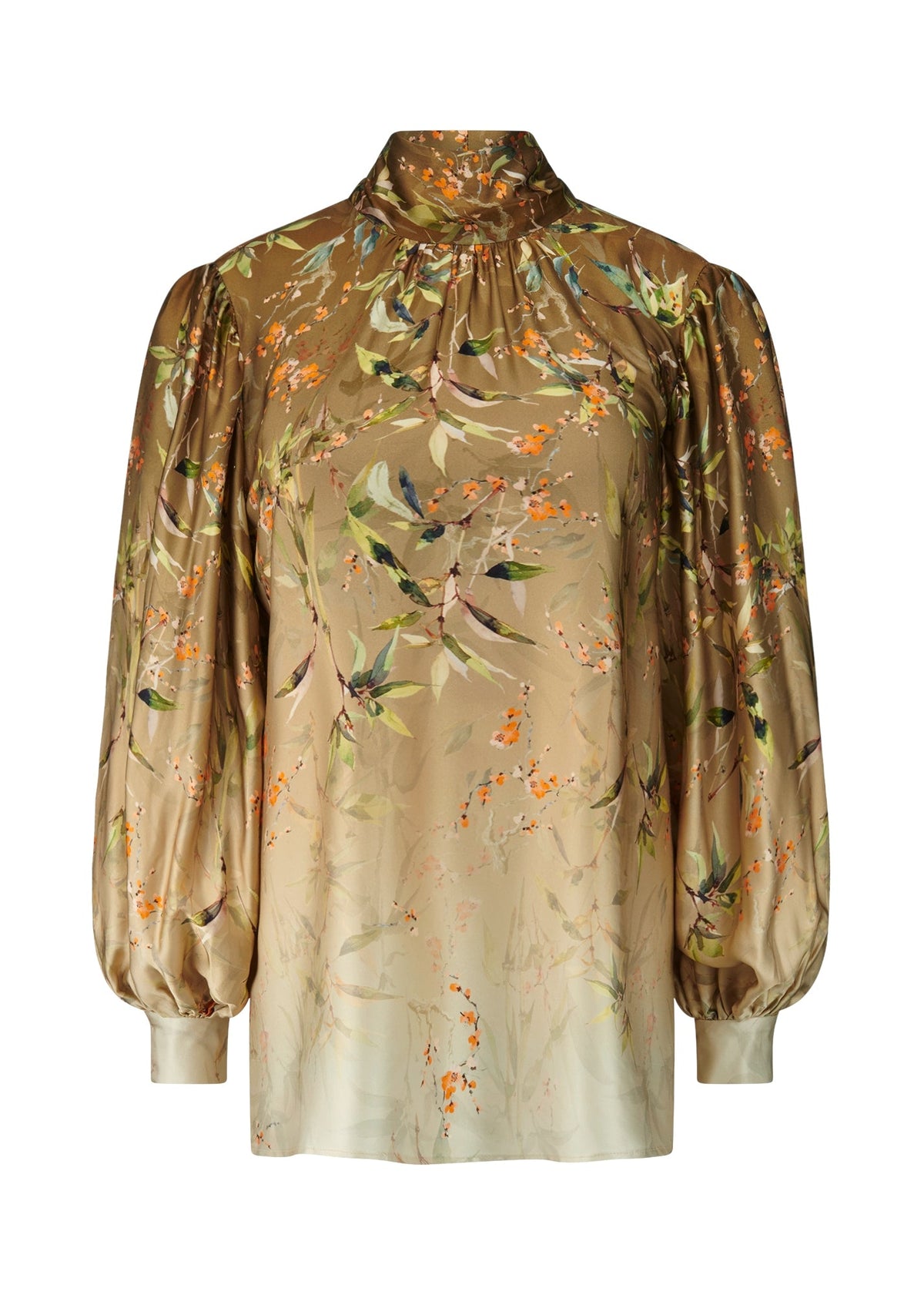 Young Ideas & Henmores -Vibrant Glow Floral Blouse -868 Oat Multi -8