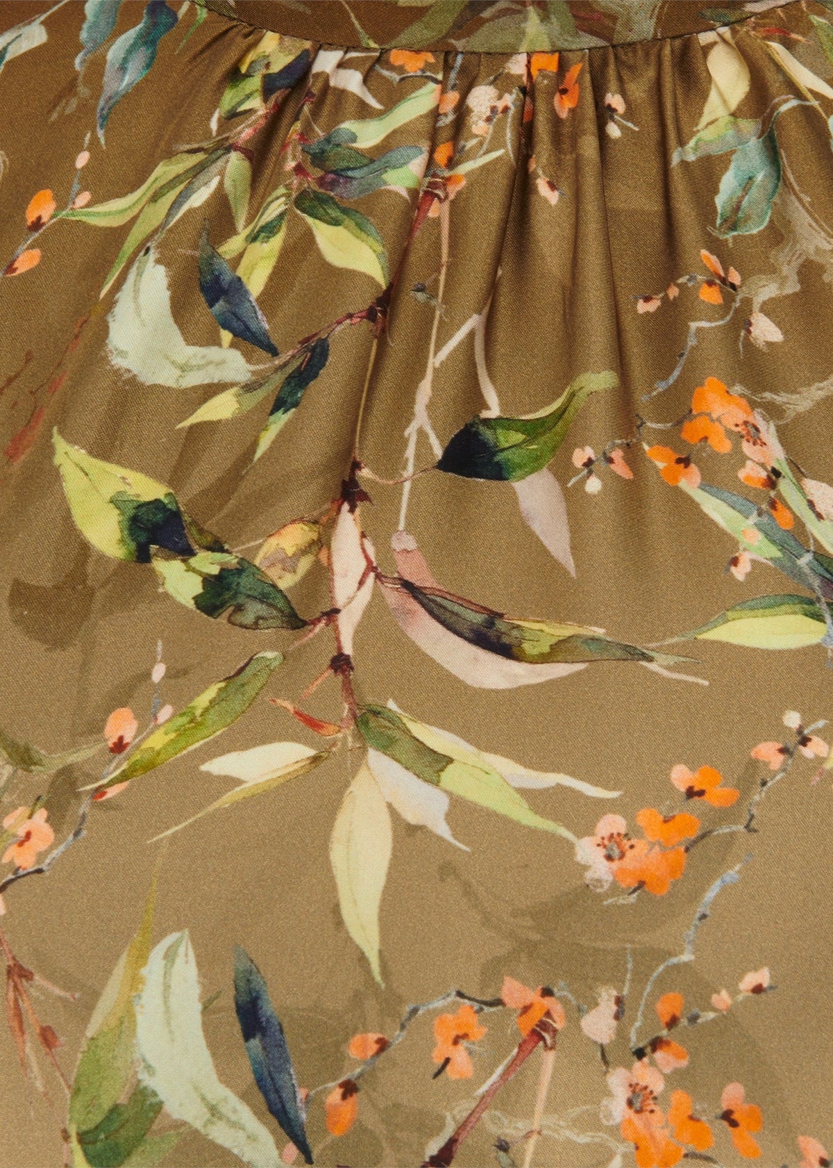 Young Ideas & Henmores -Vibrant Glow Floral Blouse -868 Oat Multi -8