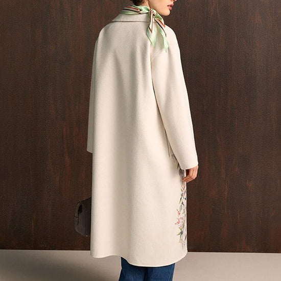 Young Ideas & Henmores -Vibrant Glow Wool Coat -818 Oat -6