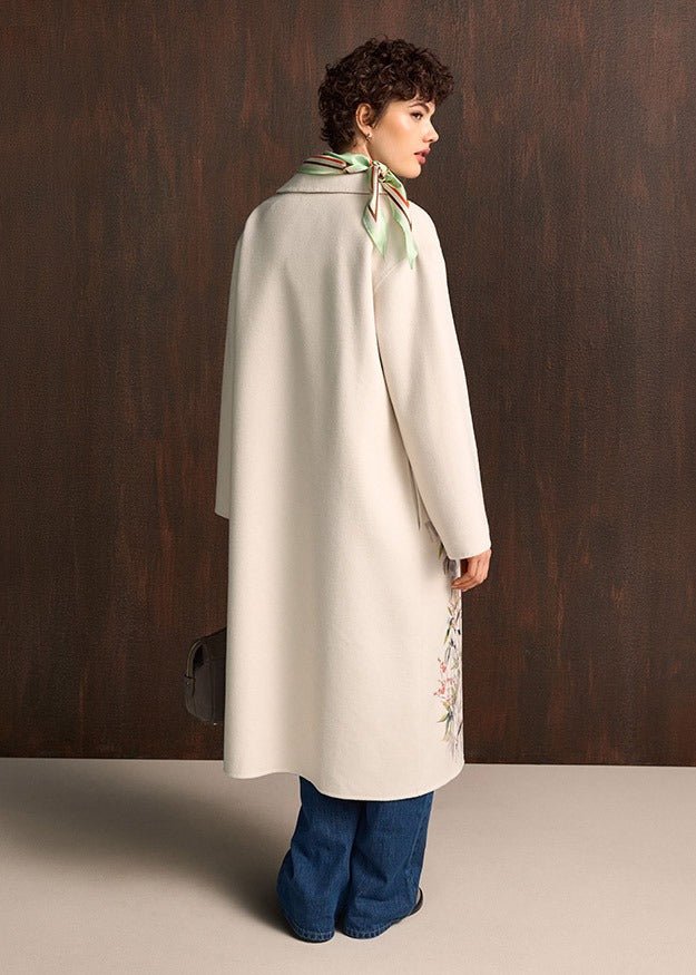 Young Ideas & Henmores -Vibrant Glow Wool Coat -818 Oat -6