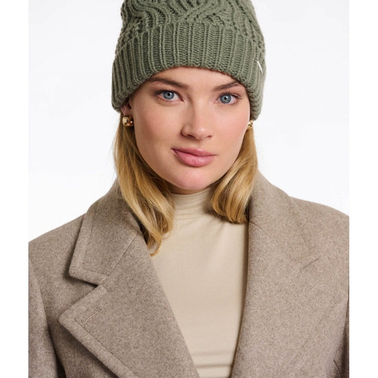 Young Ideas/Henmores - Aaf Knitted Beanie With Pom Pom - Black - OS