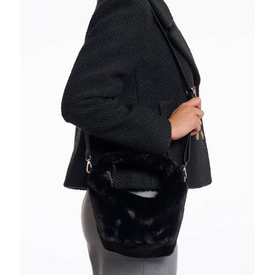 Young Ideas/Henmores - Cheryl Small Faux Fur Crossbody Bag - Birch - OS