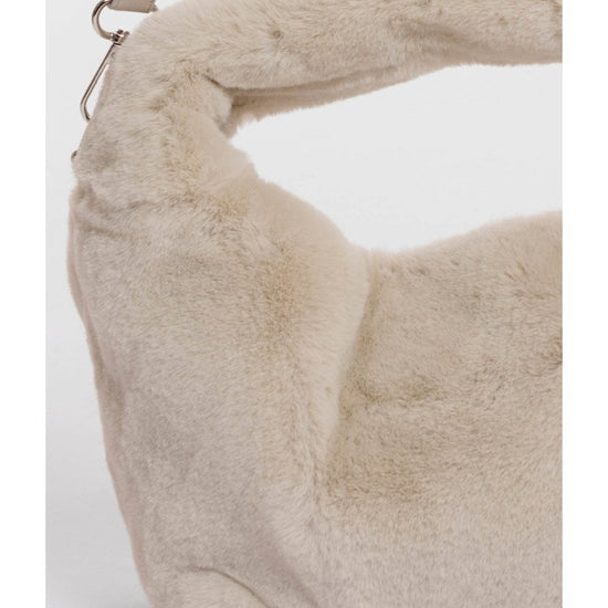 Young Ideas/Henmores - Cheryl Small Faux Fur Crossbody Bag - Birch - OS