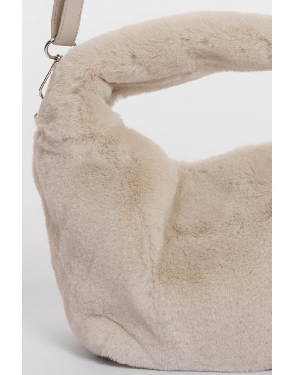 Young Ideas/Henmores - Cheryl Small Faux Fur Crossbody Bag - Birch - OS