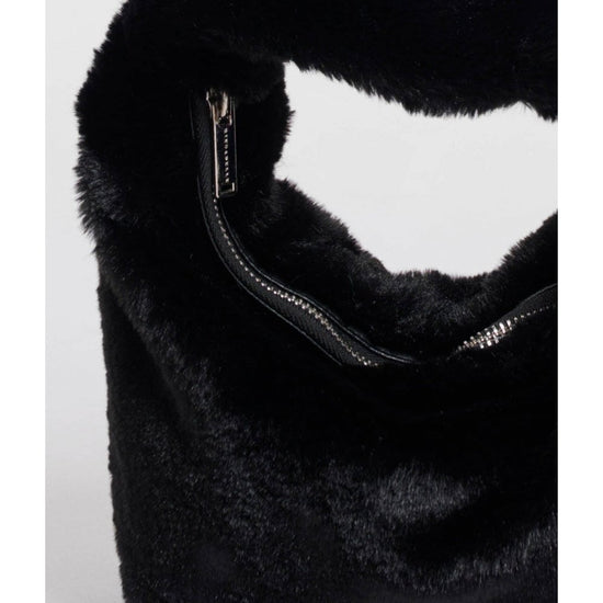 Young Ideas/Henmores - Cheryl Small Faux Fur Crossbody Bag - Birch - OS