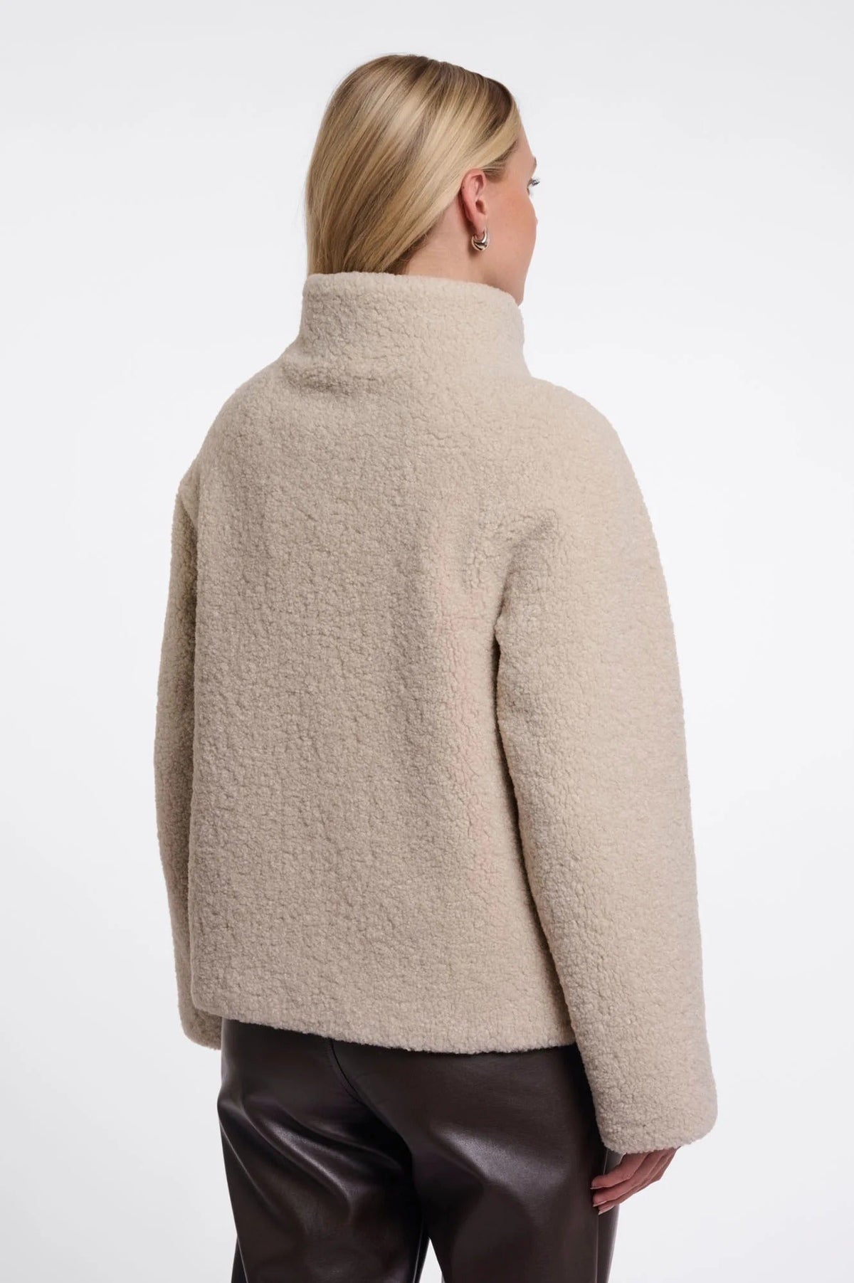 Young Ideas & Henmores -Denu High Collar Jacket -Birch -8
