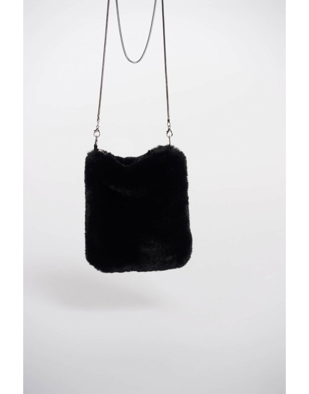 Young Ideas/Henmores - Doxy Small Faux Fur Shoulder Bag - Birch - OS