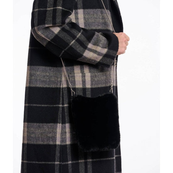 Young Ideas/Henmores - Doxy Small Faux Fur Shoulder Bag - Birch - OS