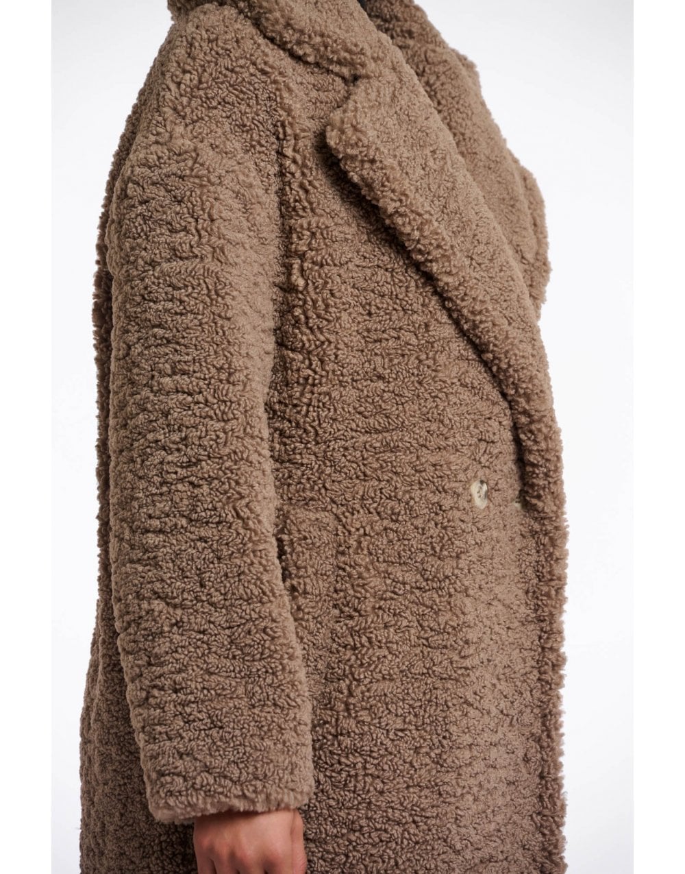 Young Ideas/Henmores - Elicia Teddy Coat - Birch - 8