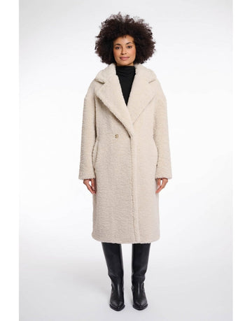 Young Ideas/Henmores - Elicia Teddy Coat - Birch - 8