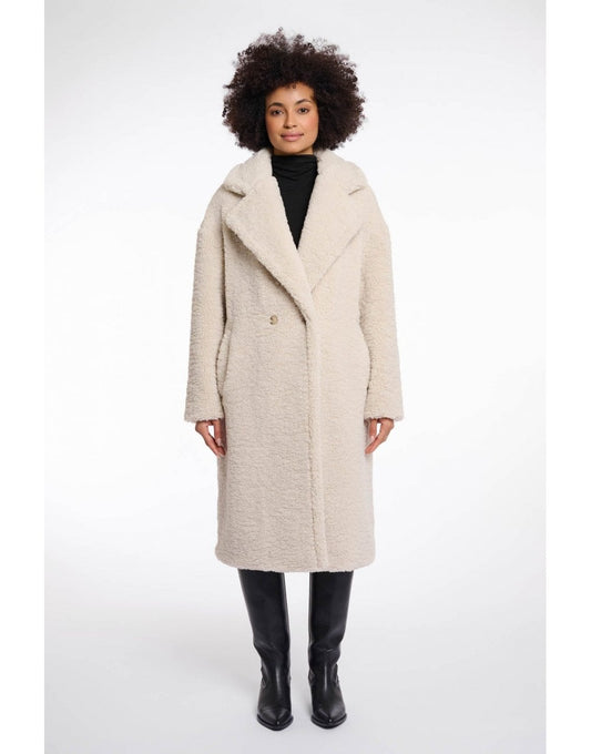 Young Ideas/Henmores - Elicia Teddy Coat - Birch - 8