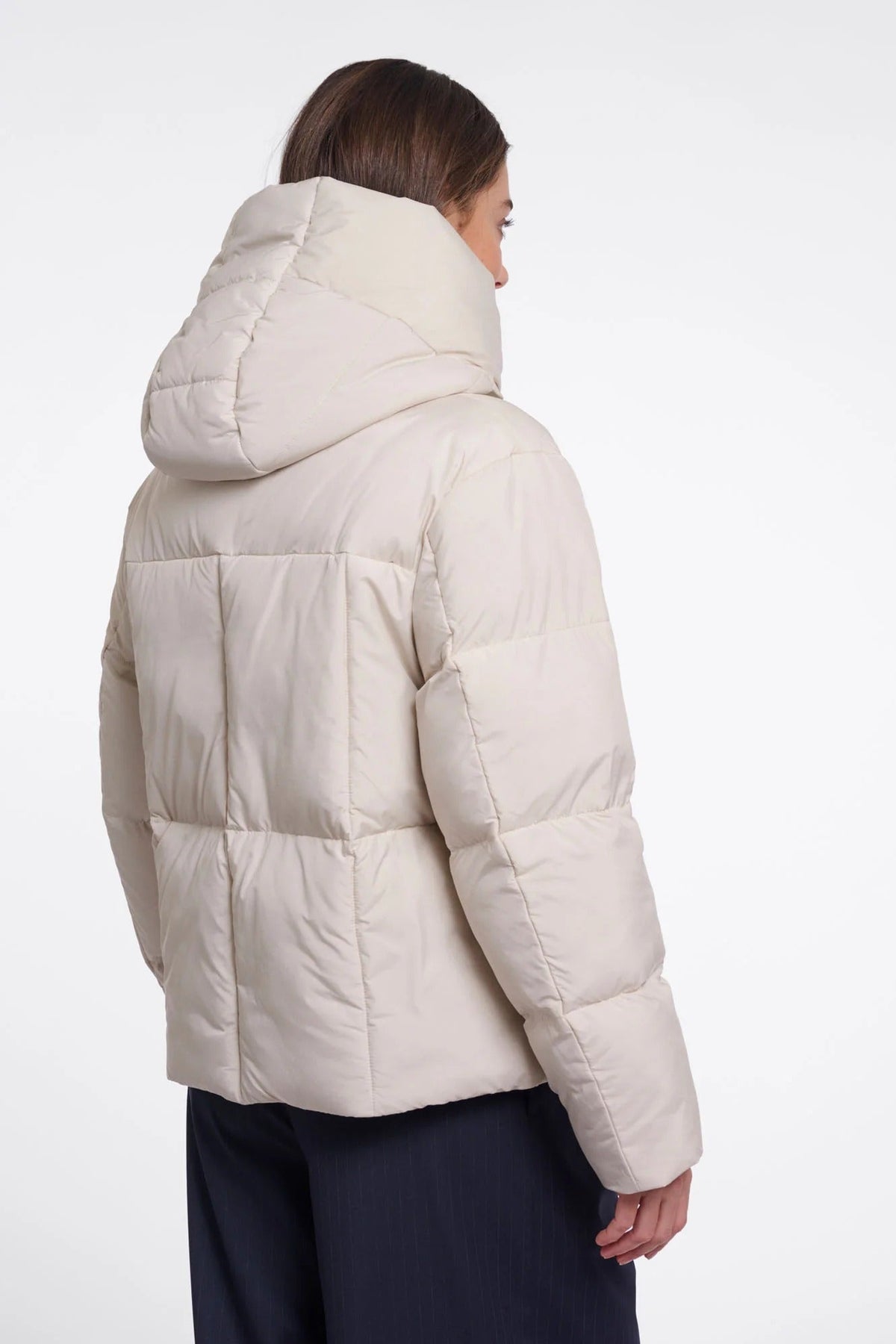 Young Ideas & Henmores -Joni Short Padded Jacket -Birch -8