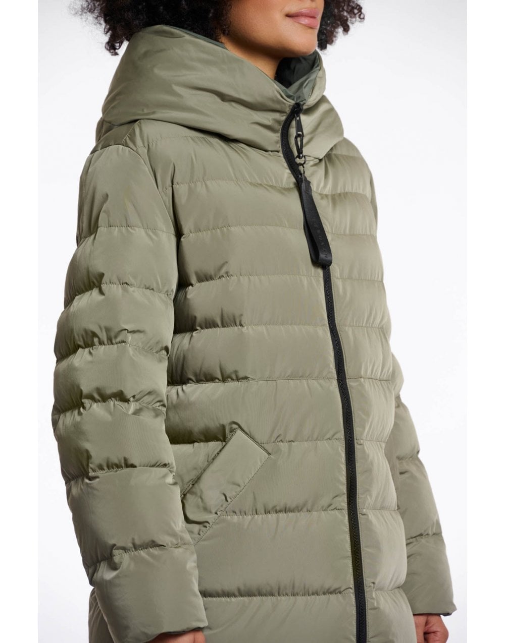 Young Ideas/Henmores - Keila Reversible Coat - Black/Toffee - 8