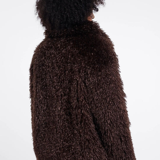 Young Ideas & Henmores -Lias Reverse Collar Jacket -Coffee Roast -6
