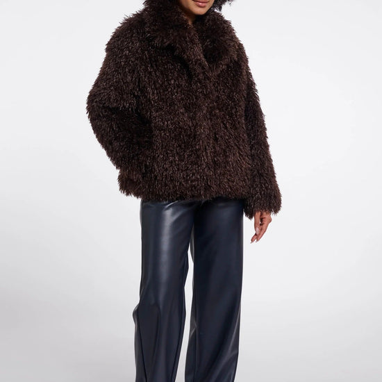 Young Ideas & Henmores -Lias Reverse Collar Jacket -Coffee Roast -6