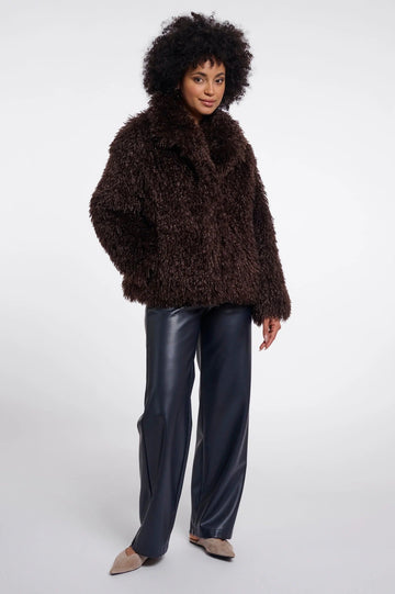 Young Ideas & Henmores -Lias Reverse Collar Jacket -Coffee Roast -6
