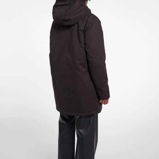 Young Ideas & Henmores -Lindy Hooded Parka -Peated & Brown Leopard -8
