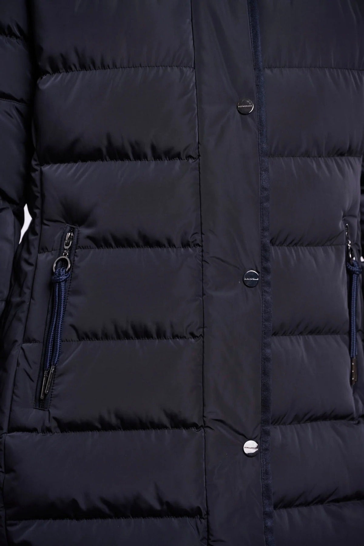 Young Ideas & Henmores -Nusa Detachable Hood Padded Coat -Dark Navy -8