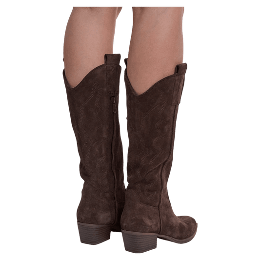 Young Ideas & Henmores -Pari Cowboy Boots -Brown -4