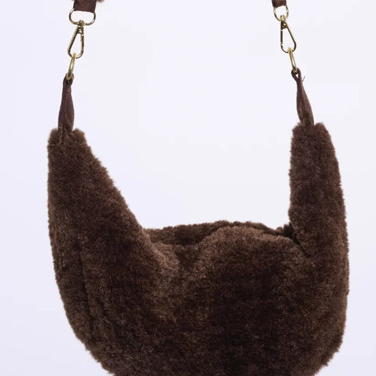 Young Ideas & Henmores -Stanly Crossbody Bag -Coffee Roast -OS