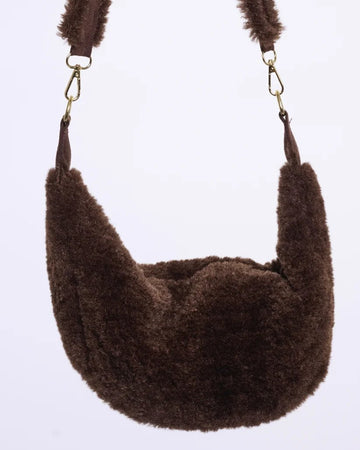 Young Ideas & Henmores -Stanly Crossbody Bag -Coffee Roast -OS