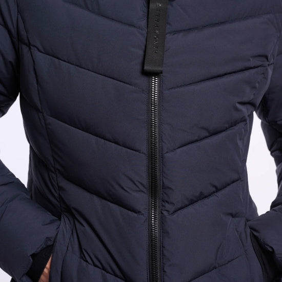 Young Ideas & Henmores -Zendaya Hooded Padded Coat -Dark Navy -8