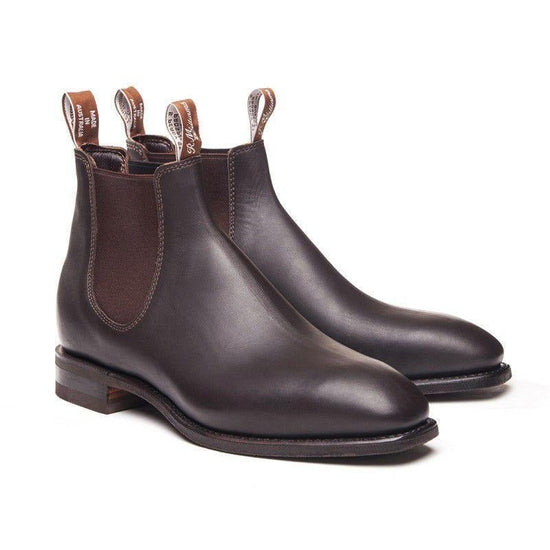 Young Ideas & Henmores -Comfort Craftsman Boot -Mid Brown -11