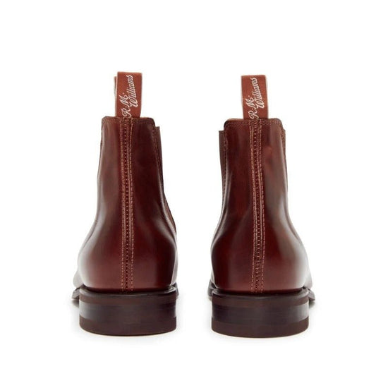 Young Ideas & Henmores -Comfort Craftsman Boot -Mid Brown -11