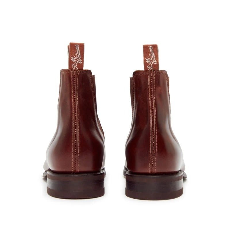 Young Ideas & Henmores -Comfort Craftsman Boot -Mid Brown -11
