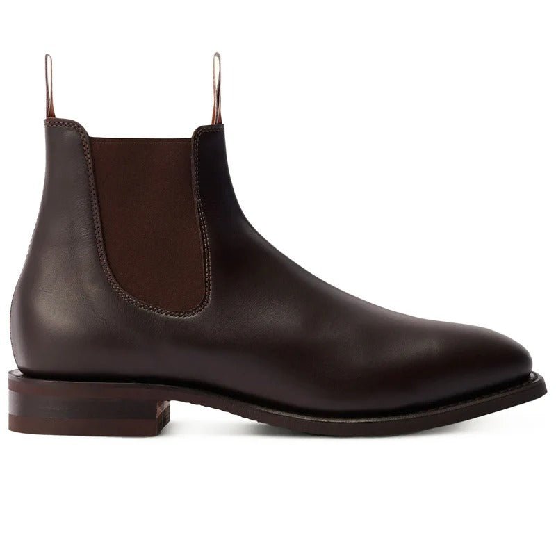 Young Ideas & Henmores -Comfort Craftsman Boot -Chestnut Yearling -11