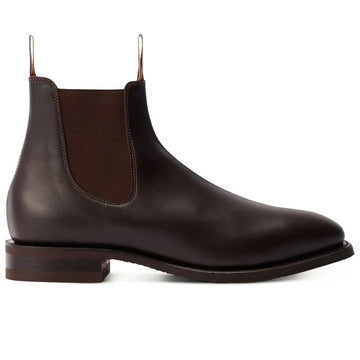 Young Ideas & Henmores -Comfort Craftsman Boot -Chestnut Yearling -11