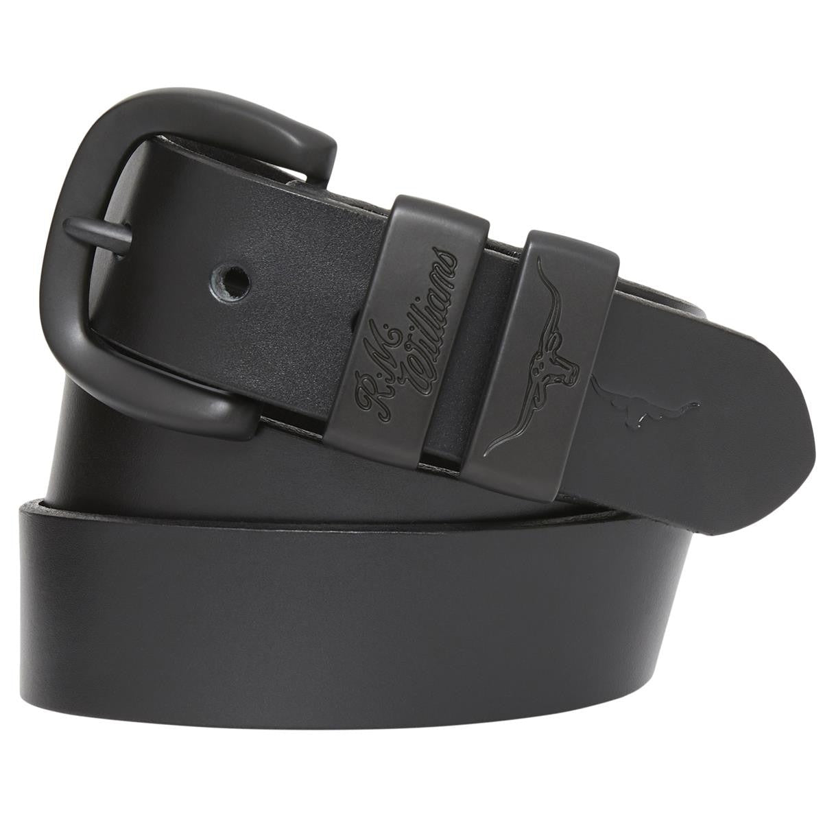 Young Ideas & Henmores -Drover Belt -Black/Black -34