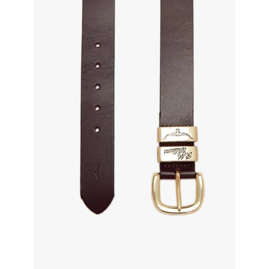 Young Ideas & Henmores -Drover Belt -Chestnut/Gold -36