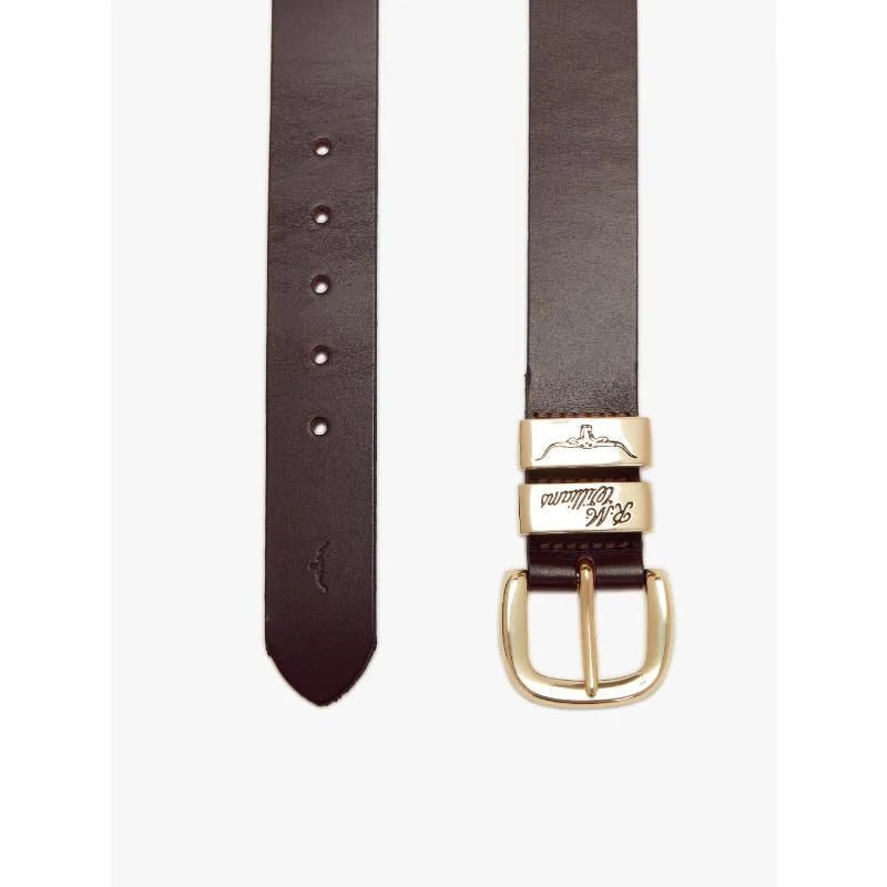 Young Ideas & Henmores -Drover Belt -Chestnut/Gold -36