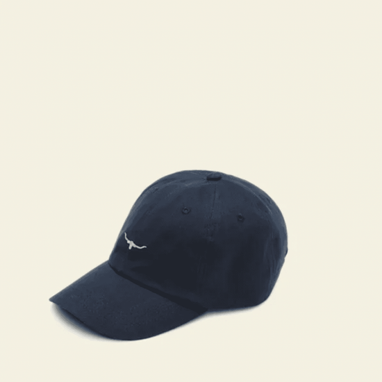 Young Ideas/Henmores - Mini Longhorn Twill Cap - Blue Wash - OS