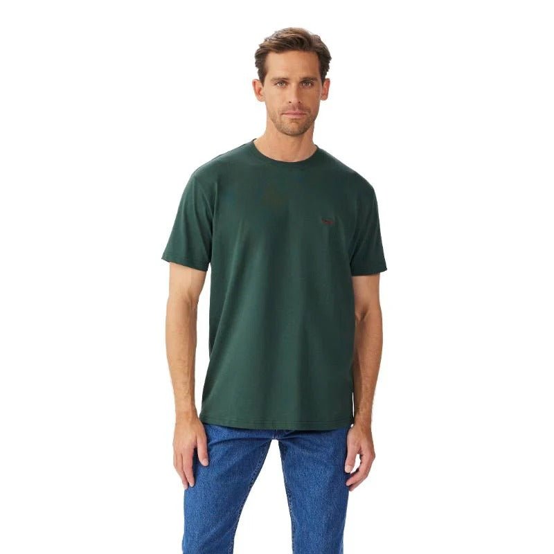 Young Ideas & Henmores -Parson T-Shirt -Pine -S
