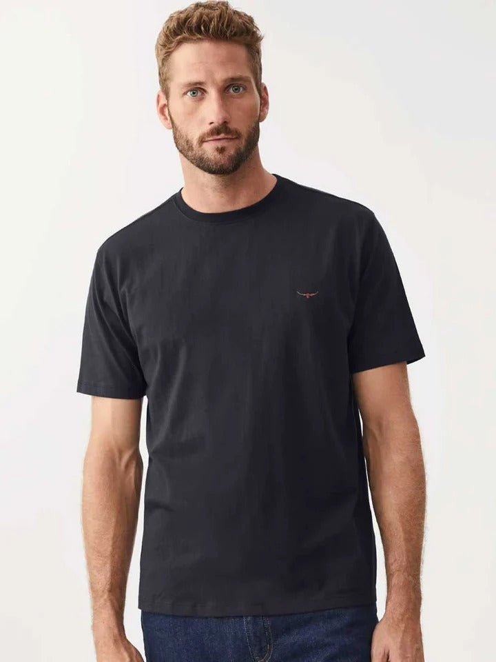Young Ideas & Henmores -Parson T-Shirt -Black -S