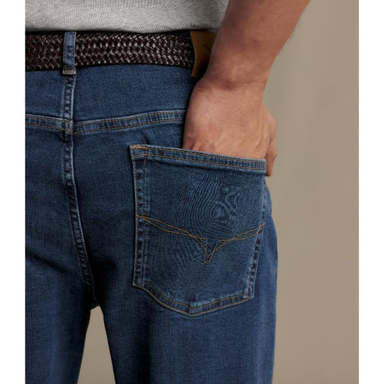 Young Ideas & Henmores -Ramco Stretch Jean -Marine Blue -30/32