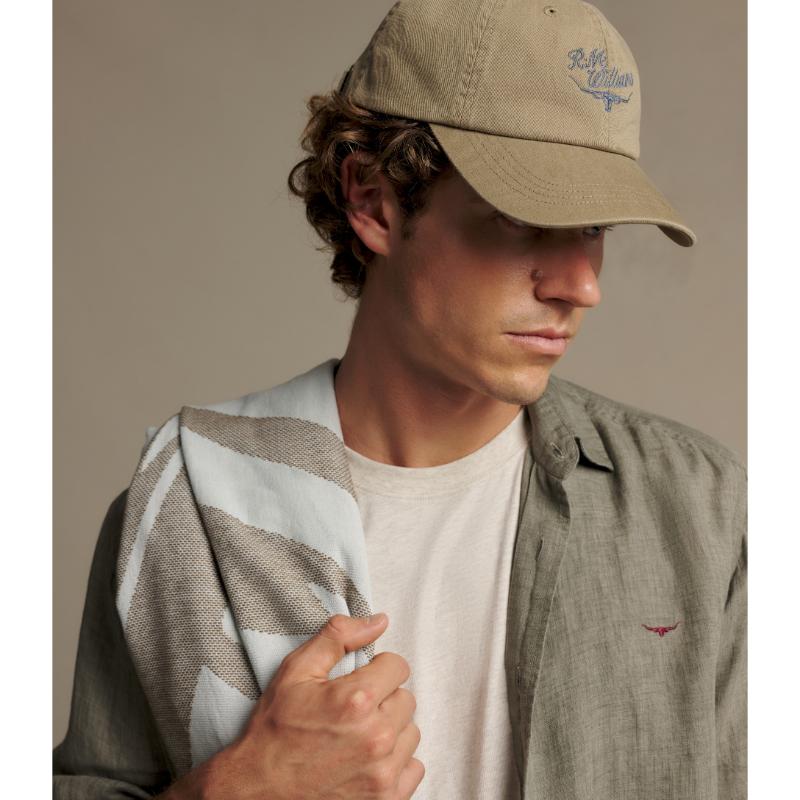 Young Ideas & Henmores -Script Longhorn Cap -Mud -OS