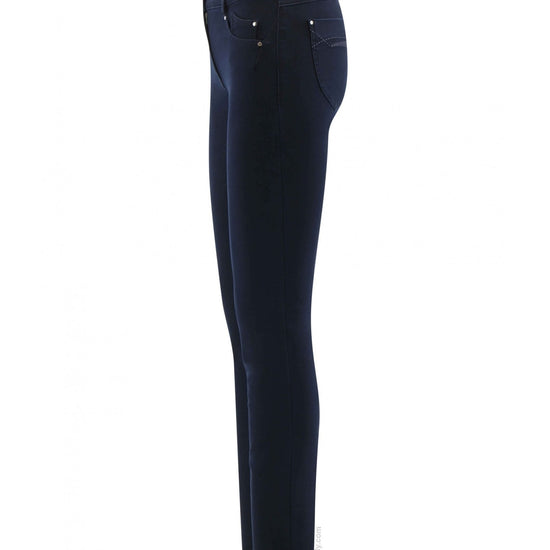 Young Ideas/Henmores - Elena Straight Denim Trousers - 69 Navy - 8